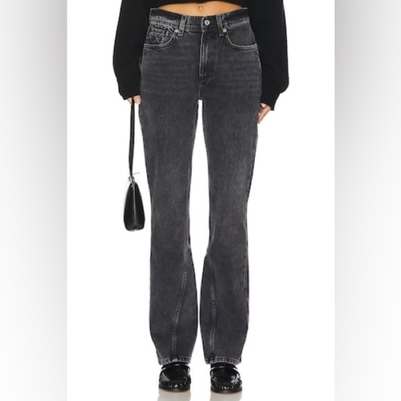 We The Free Denim - Free People We The Free Xena Slim Straight Jeans in Dark Night Size 32 Women’s